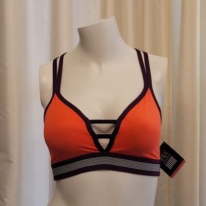 VSX Orange and Purple Sports Bra